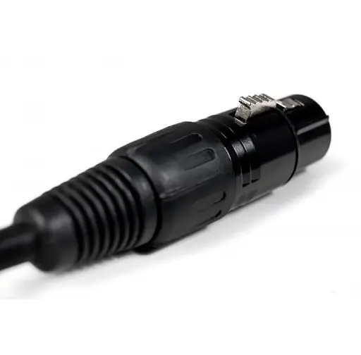 Мікрофонний кабель XLR Male - XLR Female Cascha CCSM1BK1 1 м - фото 4