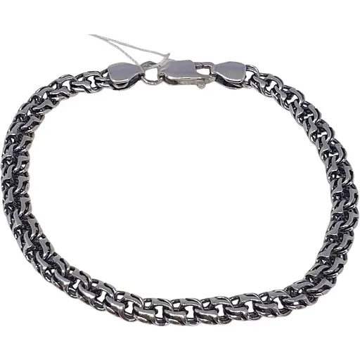 Серебряный браслет Стерлинг 9 (Бисмарк). 50101 20