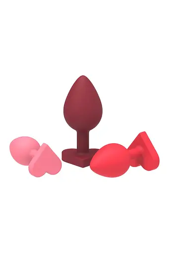 Набір Dreamtoys Amour The Passion Love Alluring Anal Kit 7 шт. червоний - фото 2