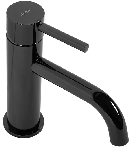 Змішувач для умивальника Rea Lungo black glossy REA-B0661 Чорний матовий - фото 4