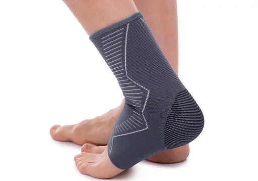 Бандаж для голеностопа EasyFit эластичный ортез на стопу (EF-0075-LXL) - фото 4