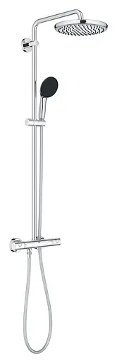 Душова система з термостатом для настінного монтажу Grohe Vitalio Start System 250 26678001, Хром - фото 2