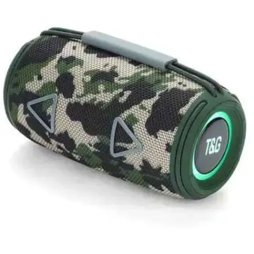 Портативна Bluetooth-колонка T&G TG657 бездротова переносна колонка з вологозахистом Камуфляж - фото 1