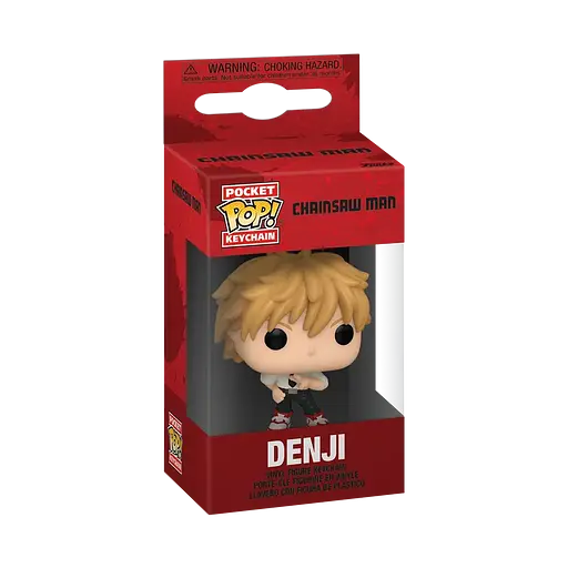 Фигурка брелок Funko Pop Человек бензопила Деджи Chainsaw Man Denji 4 см FP CM D133 - фото 2