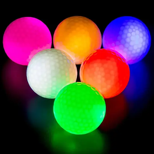 Блимаючий м'яч для гольфу THIODOON Led Golf Balls Glow Golf Balls світиться - фото 6