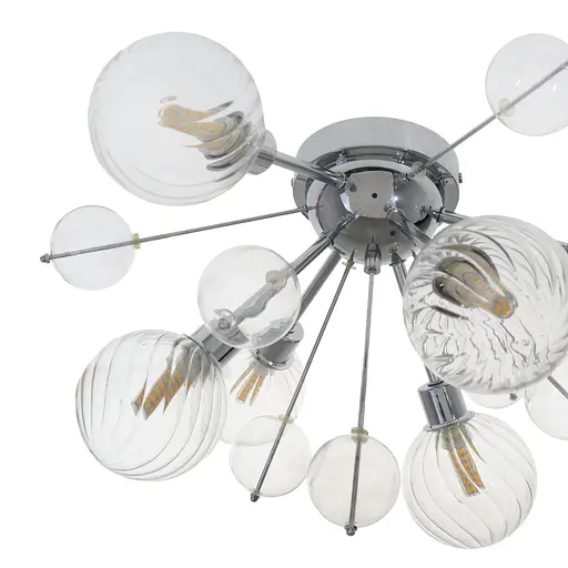 Люстра Brille молекула стельова G9 60W CH (BL-584C/6) - фото 2