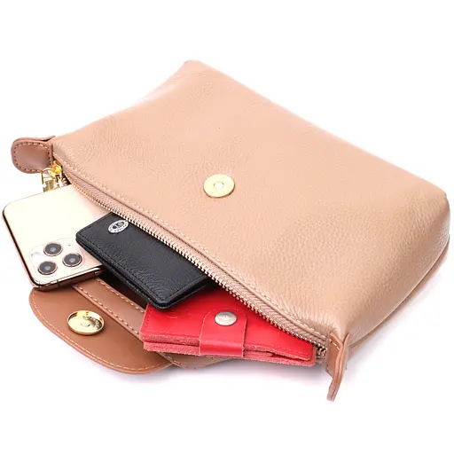 Кожаная сумка женская Vintage 22х13.5х6 см sum0024773 - фото 6