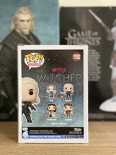 Коллекционная фигурка, сувенирная игрушка Ведьмак Funko POP! The Witcher Geralt GLAM - фото 3