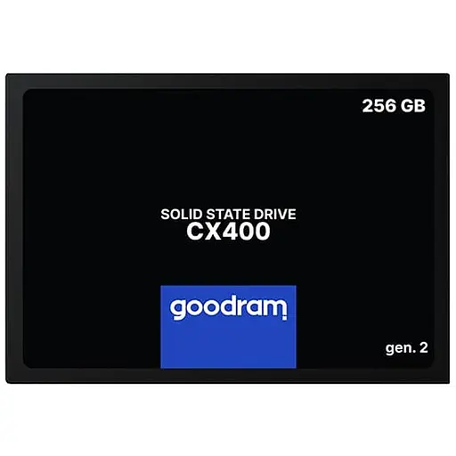 SSD 256GB Goodram CX400 Gen.2 2.5 SATAIII 3D TLC