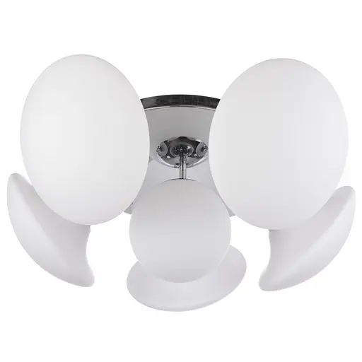 Люстра Brille потолочная молекула в зал E27 60W WH (BL-302C/6) - фото 3