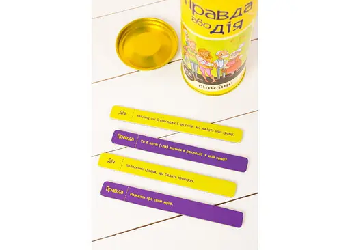 Настільна гра Fun Games Shop Правда або Дія: Сімейна (укр.) (FGS23) - фото 2