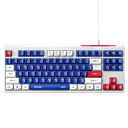 Клавіатура INPHIC K9 ENG/UKR Blue