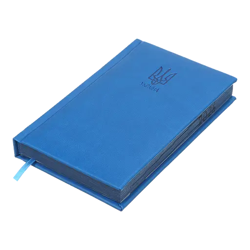 Щоденник датований Buromax Heraldry 2026 A6 штучна шкіра/поролон світло-синій (BM.2584-02) - фото 2