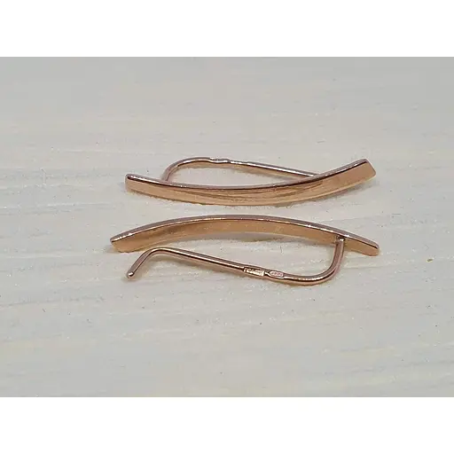 Золоті сережки-кафи Імперія золота. СП298И - фото 4