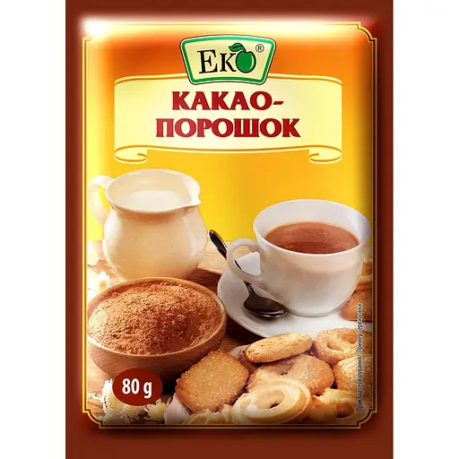 Какао-порошок Еко 80 г - фото 1