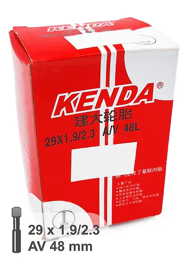 Камера велосипедна Kenda 29х1.9/2.3 AV 48 мм (G0000944) - фото 2