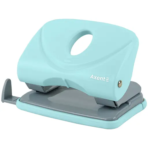 Дырокол Axent Welle-2 Pastelini с пластиковым верхом 20 листов неомятный (3820-09-A)