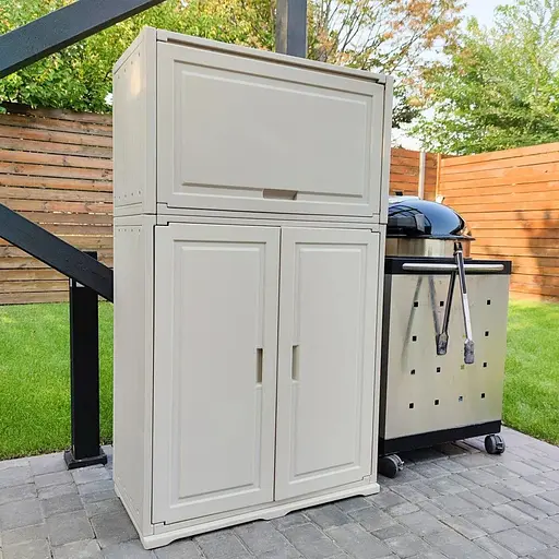 Пластикова тумба з полицею 82х41х93 см SW-00001543 - фото 7