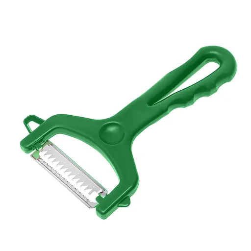 Ніж для нарізки соломкою овочів та фруктів (для корейської моркви) 13 см Зелений 85037 - фото 1