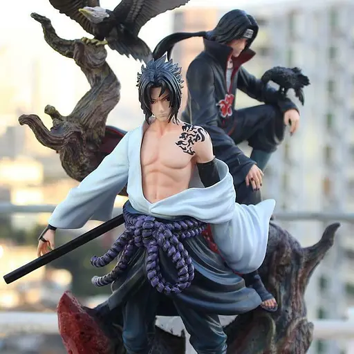Фигурка Саске Учиха и Итачи Учиха Наруто Naruto Sasuke & Itachi Uchiha 36см N SAI 36 - фото 3