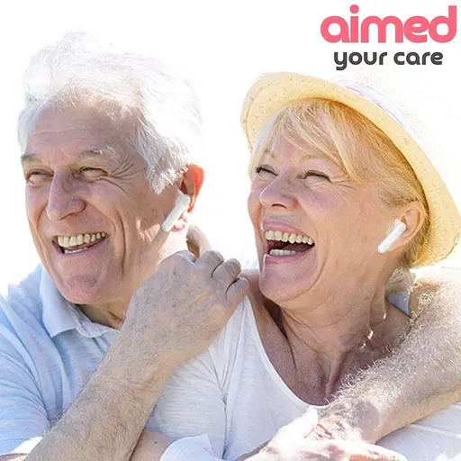 Слуховий апарат AIMED NO-EARBUDS Series HEARING AID без вушних затичок колір чорний - фото 7