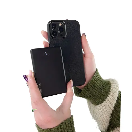 Ультратонкий повербанк Remax 5000 мАг 20W з безпровідною зарядкою MagSafe RPP-107 Чорний - фото 5