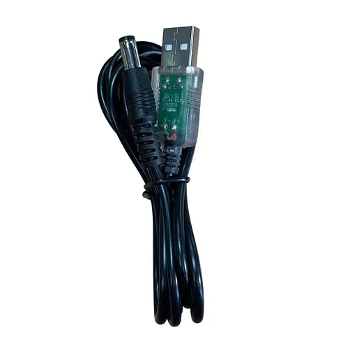 Кабель для питания роутера 12 в- DU33 USB- DC5521 router power cable 1 метр - фото 2