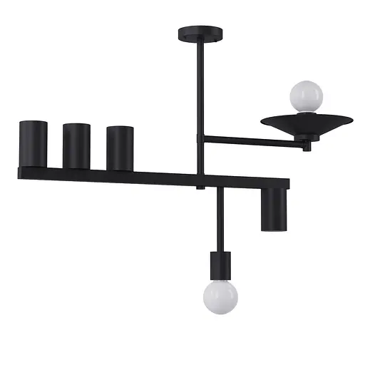 Люстра Constructio, PikArt арт. 12864 Чорний - фото 1