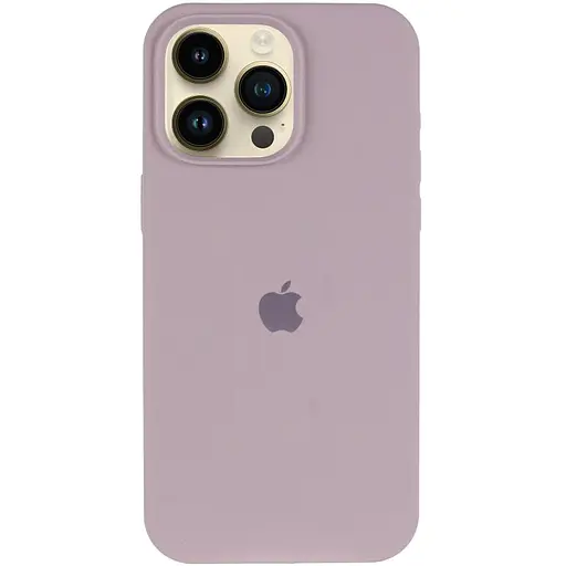 Чохол Epik Silicone Case AA Logo with MagSafe для Apple iPhone 13 Pro 6.1 Сірий/Lavender - фото 2