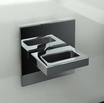 Смеситель для умывальника Kohlman Nexen хром + Box скрытого монтажа QW193U-20 Хром - фото 5