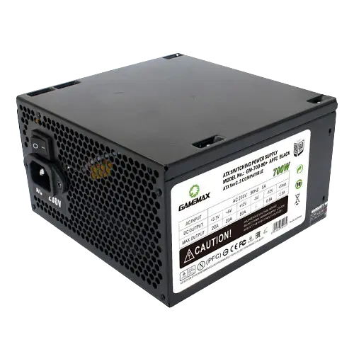 Блок живлення GameMax GM-700 APFC 700W 80+ Black (GM-700 80+ APFC Black)