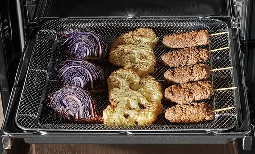 Духовой шкаф электрический Hansa 77 л A дисплей конвекция черный - фото 6