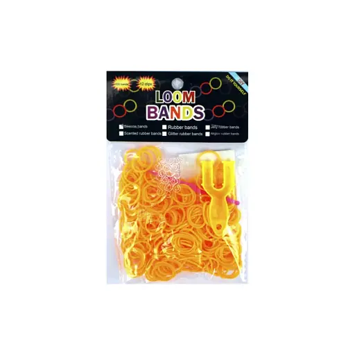 Набір для плетіння браслетів, гумочки, гачок, 6 кольорів 26017-18