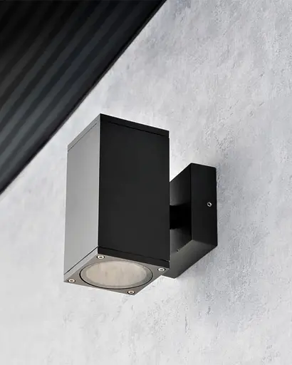 Вуличний світильник Goldlux 323248 Morris GU10 2x12W IP54 BK - фото 6