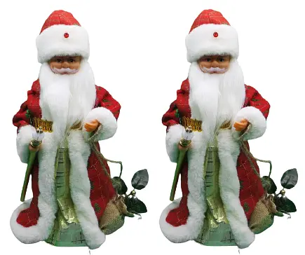 Іграшка Дід Мороз у червоному одязі 40 см (1*24) 1298-12 - фото 2