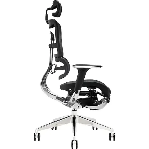 Офисное кресло GT Racer X-801L (W-51), черное (X-801L Black (W-51)) - фото 4