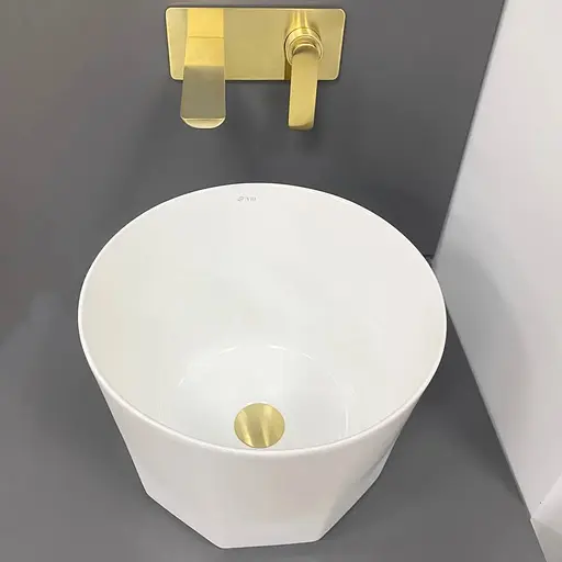 Умивальник VBI Prazzo white накладний VBI-016604, Білий - фото 1