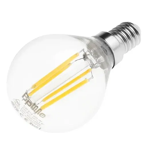 Лампа Brille світлодіодна LED 4W E14 COG NW G45, 220 В