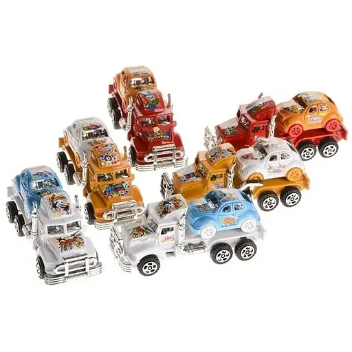 Набор игрушечных машинок. Грузовики мини IM89