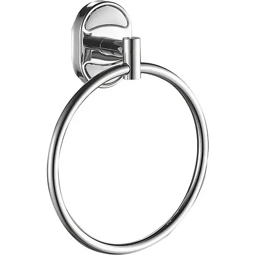 Тримач для рушника кільце Haiba HB1904 одинарний HB0481 Хром - фото 1