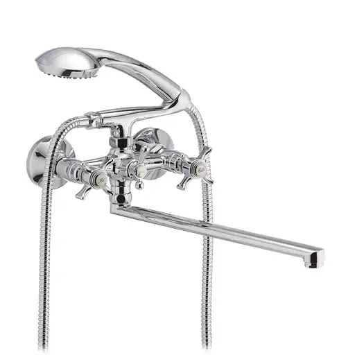 Змішувач для ванни Haiba Zeus 143 HB0423 Хром - фото 1
