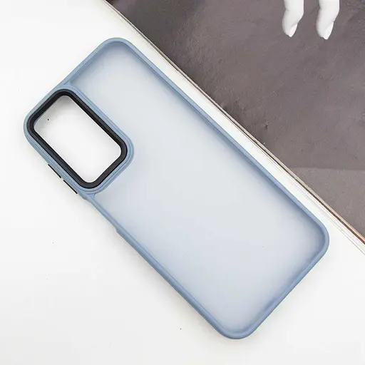 Чехол Epik TPU+PC Lyon Frosted для Samsung Galaxy A25 5G Sierra Blue - фото 2