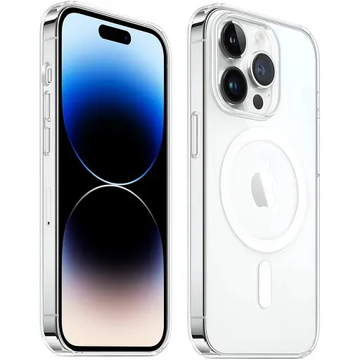 Оригинальный противоударный чехол Apple Clear Case MagSafe для iPhone 14 Pro Max (6.7") Прозрачный (MPU73ZM/A) - фото 8