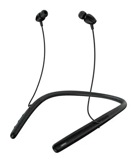 Bluetooth стерео гарнітура Remax RB-S16 вакуумні Black