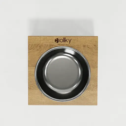 Hollky Base Solo S — миска на підставці для котів і маленьких собак (1 × 0,45 л) - фото 7