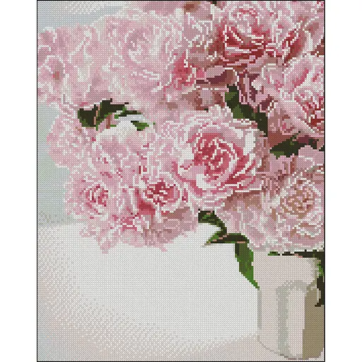 Алмазна мозаїка Strateg ПРЕМІУМ Для себе без підрамника розміром 40х50 см (ZAV4050-18) - фото 1