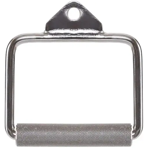 Ручка для тяги York Fitness одинарна на дельту/біцепс, хром - фото 4