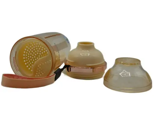 Шейкер спортивний Casno 400 мл KXN-1233 з пластиковим вінчиком Жовтий (KXN-1233_Yellow) - фото 3