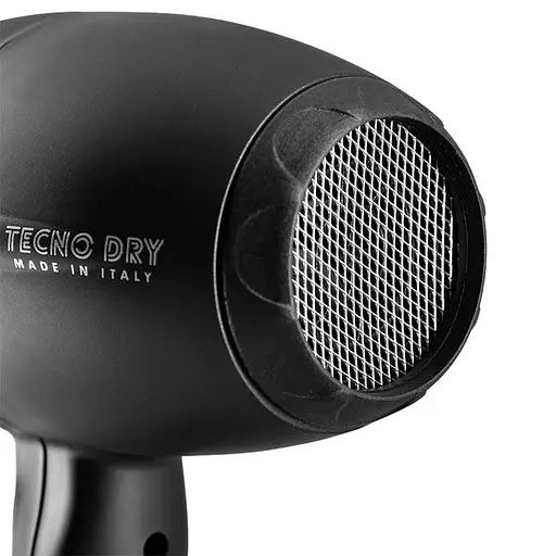 Фен стайлер Tecnodry Malice Ionic  2500ВТ Концетатор Дифузор Знімний фільтр 4 температурних режими Чорний - фото 2
