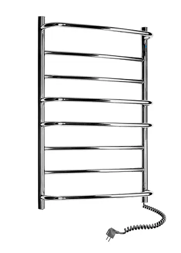 Электрический полотенцесушитель Navin Омега 530x800 правый 10-015020-5380, Хром, Правое - фото 2